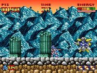 Super Turrican, capture d'écran